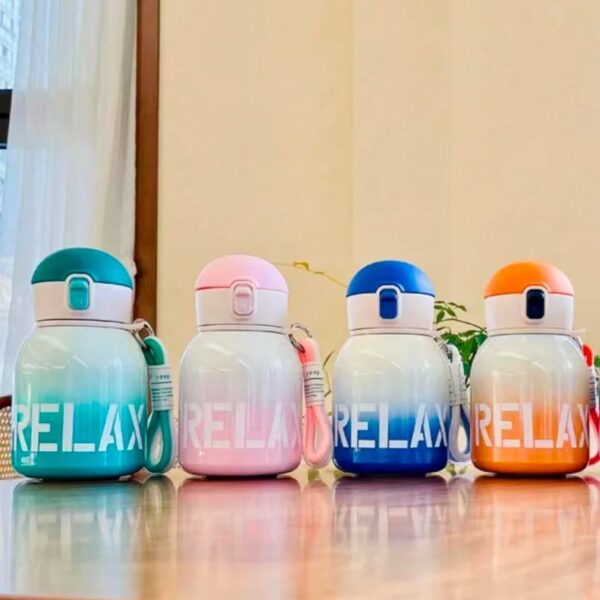 Cute Stainless steel insulated sipper bottle - Image 7