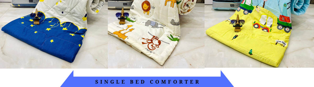 Singal bed comforter for kids