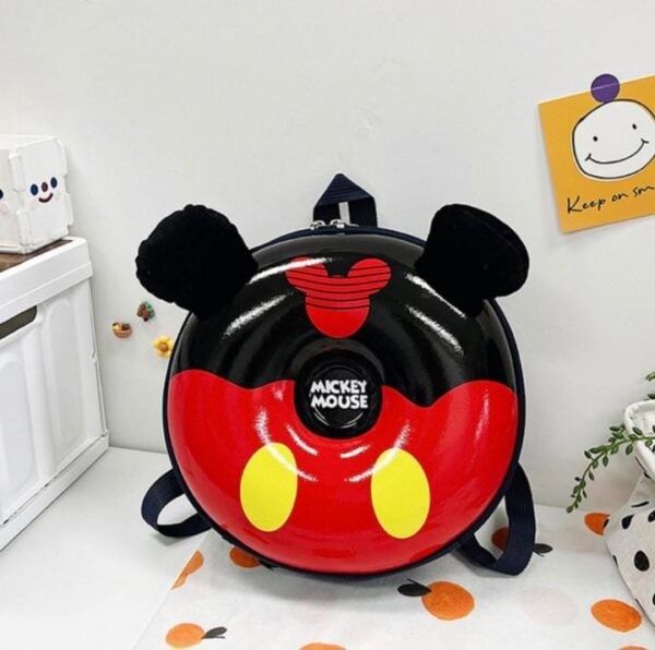 Kid's Mickey minnie School Bag Cute Donut Hard sheel - Image 3