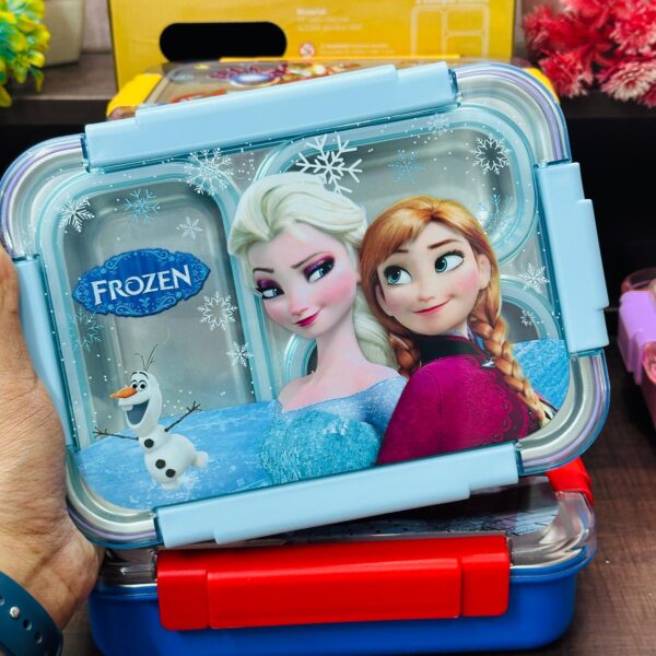 Insulated bento 3 grid Lunch Box - Image 7
