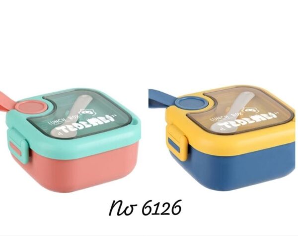 Lunch Box with Spoon Leak Proof Lunch Box Airtight - Image 4