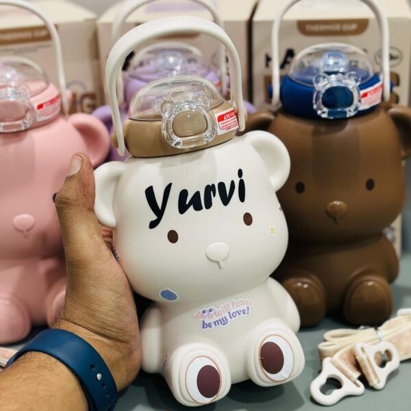 Teddy Bear Stainless steel Bottle - Image 5