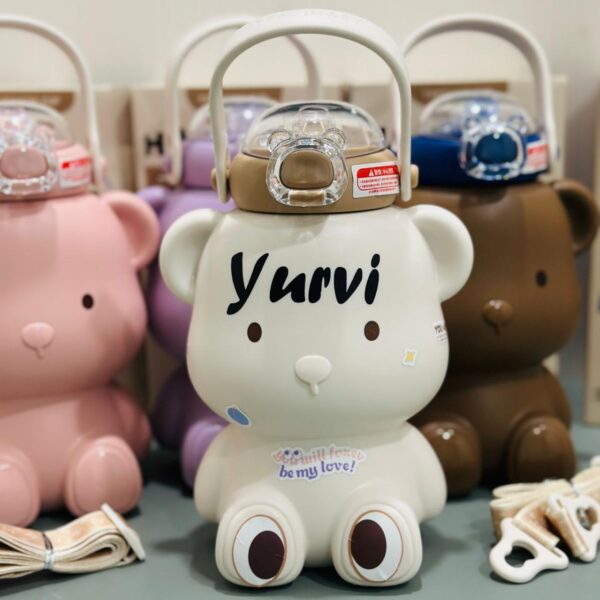 Teddy Bear Stainless steel Bottle - Image 6