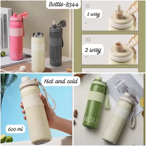 Premium Insulated Heavy Quality Water Bottle – 600 ML