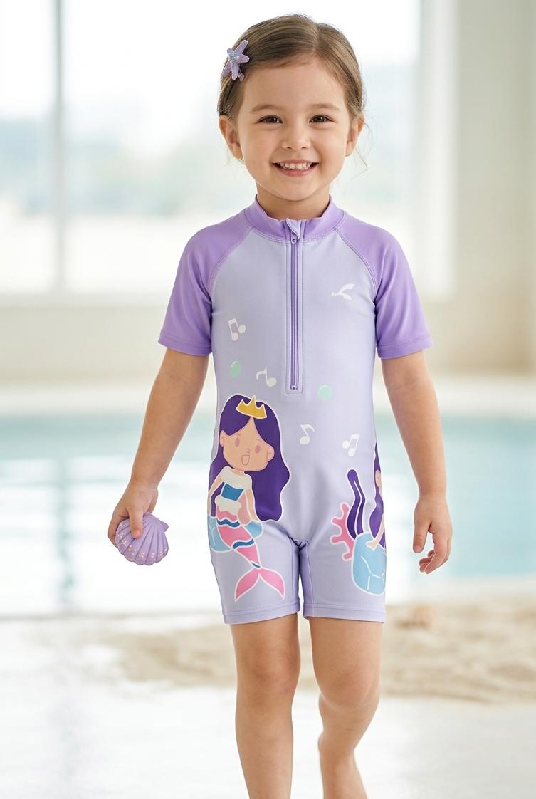 Kids Jump Printed Swimming Costume (Unisex) - Image 3