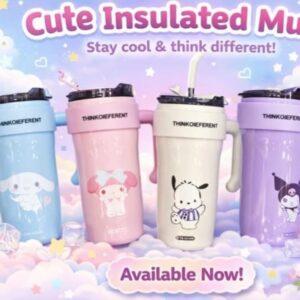 Tumbler with Steel Straw – 860ML